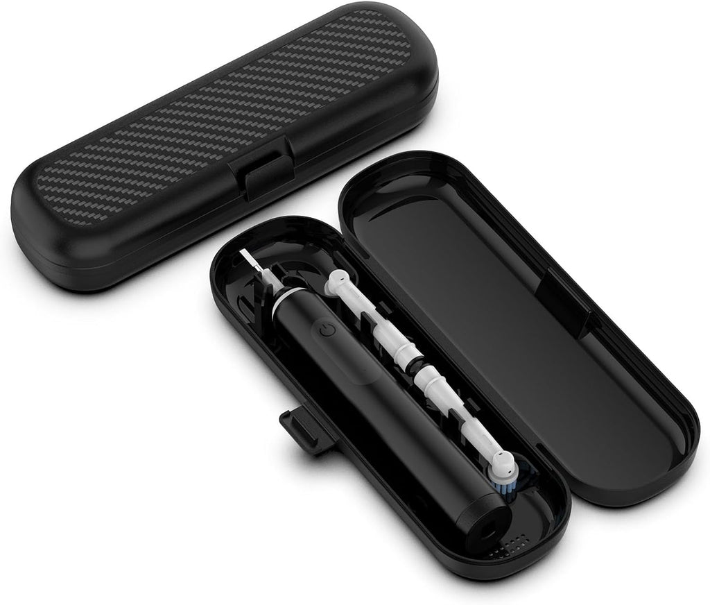 Easily cleaned Electric toothbrush Travel Container Case healthier intended for Oral-B PRO SMART GENIUS SERIES for Aquasonic Black Series for Philips Sonicare 4100/6100/9000/9900/7500 (1)