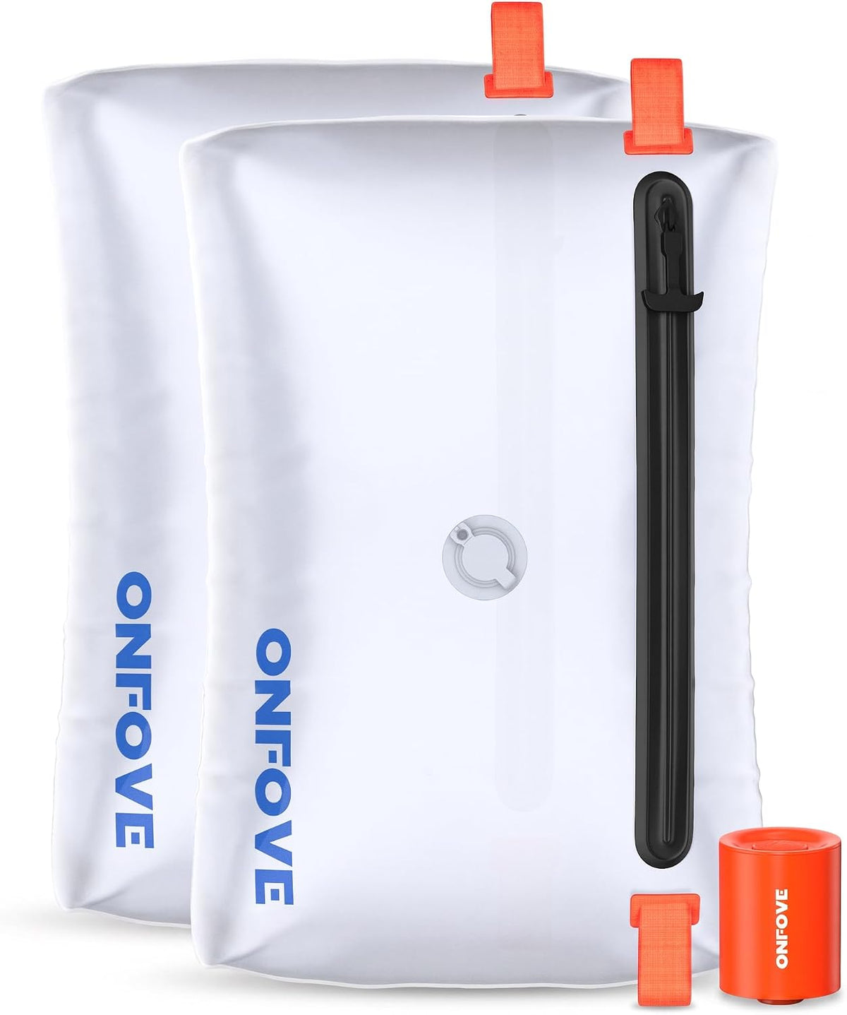 Vacuum Bags for Travel with Pump, Reusable Space Saver Bags (2 Pack)