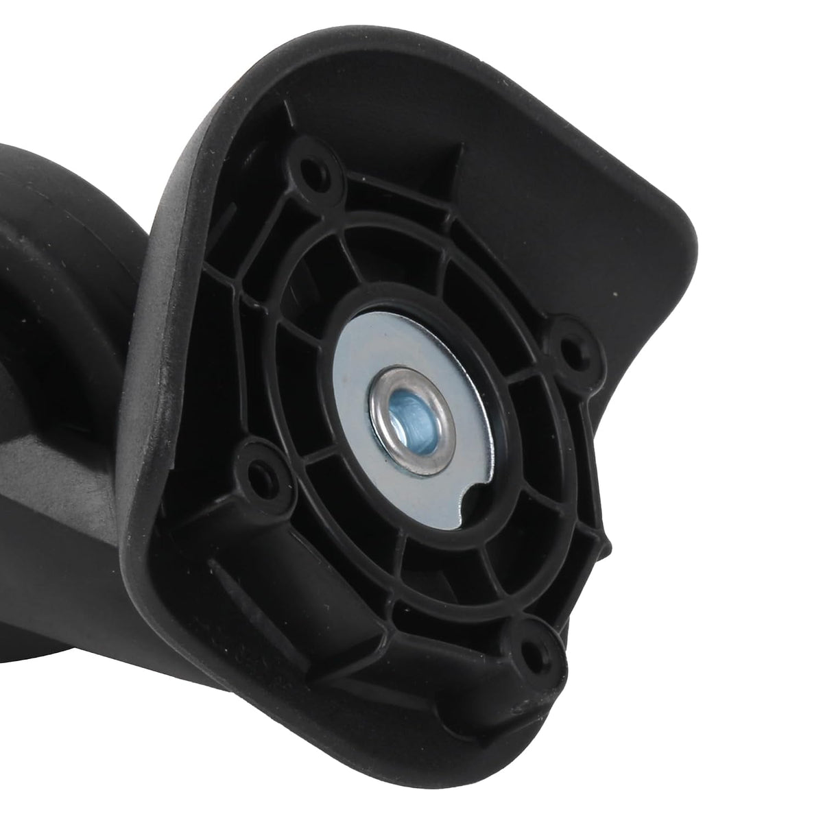 1 Pair Replacement Wheels 360 Swivel Suitcase Casters for Luggage Black (W293)
