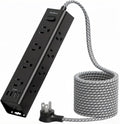 25FT Extra Long Extension Cord, Power Strip with 12 AC Outlet & 4 USB Ports