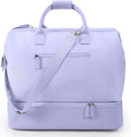 Nobl Travel Weekender Bag for Women & Men, Large Carry-On Duffel, Lavender