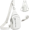 MYHOZEE Crossbody Bags for Women Sling Bag Faux Leather Mini Backpack Purse