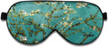 Alaska Bear Mulberry Silk Sleep Mask, Cool and Smooth(Blossom Almond)