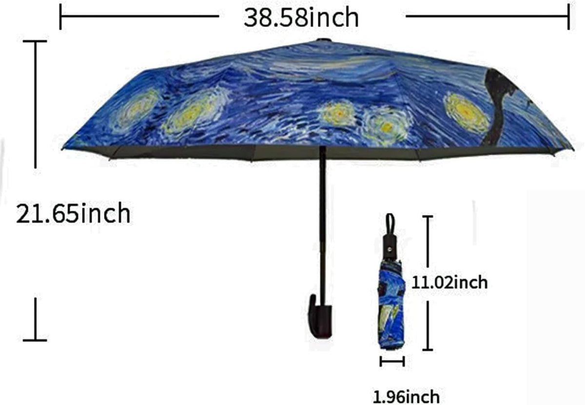 Blazing Autumn Vincent van Gogh Umbrellas
