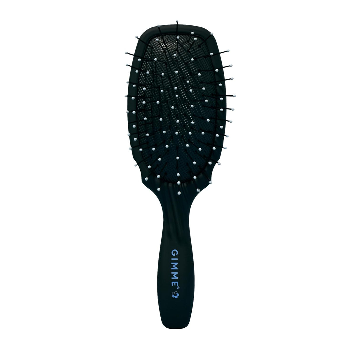 Gimme Hair Brush Mini Travel Detangler, Medium Hair, Black