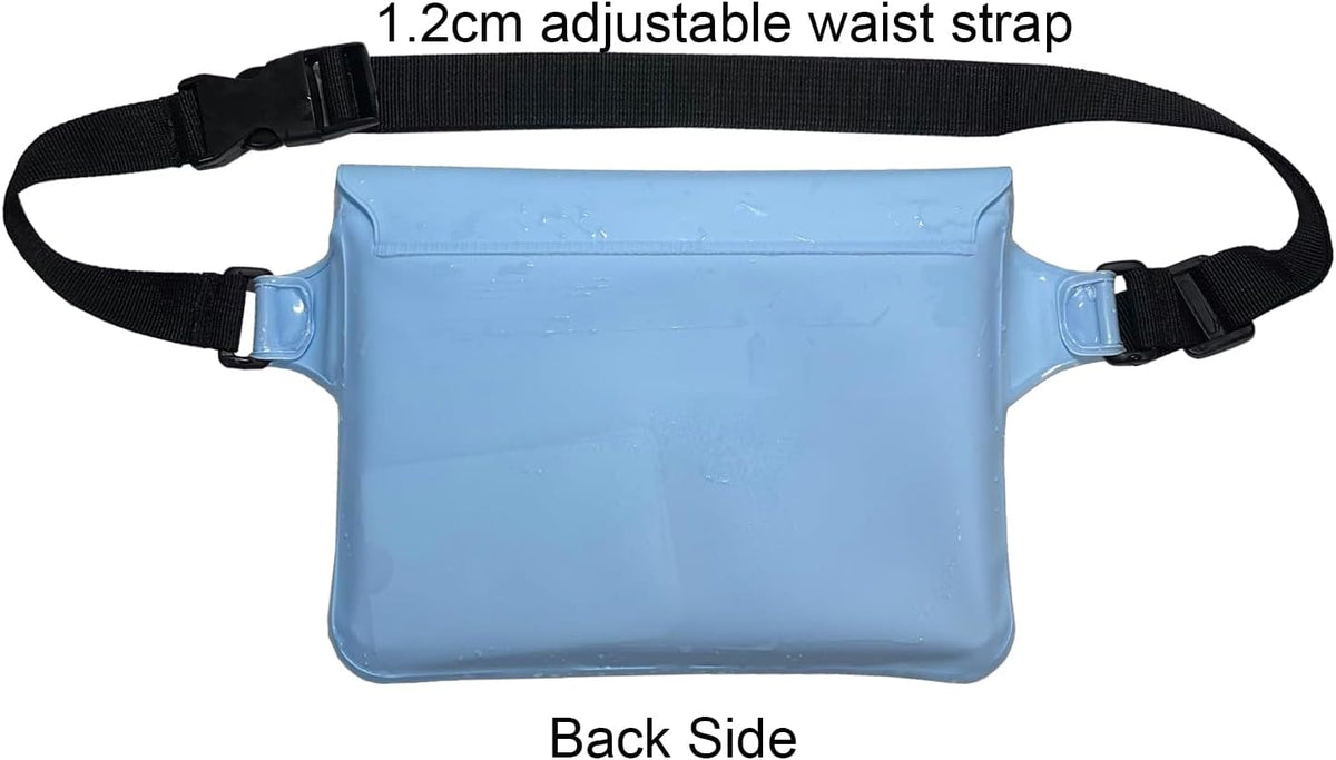DRLOKPAK Waterproof Fanny Pack Waist Bag Pouch For Phone Passport Wallet