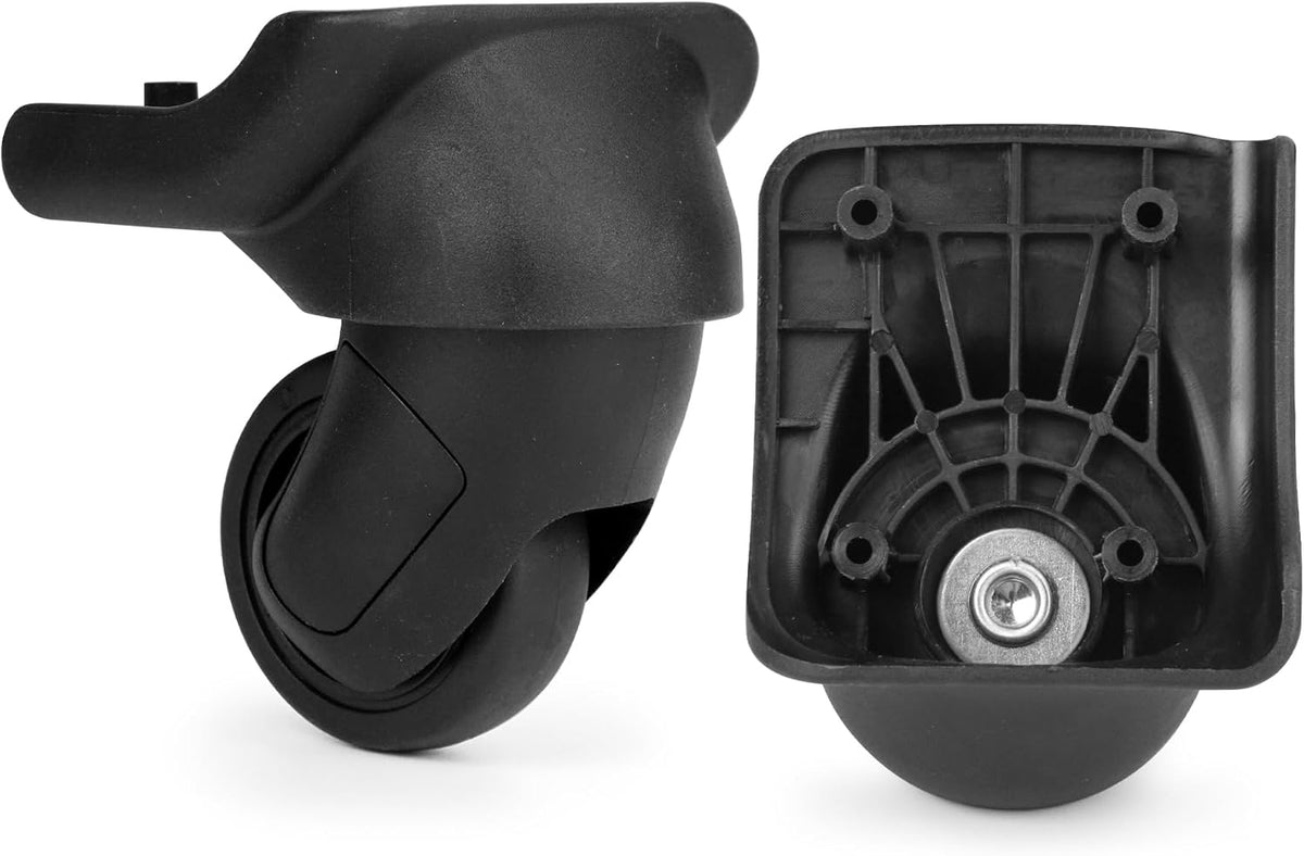 1 Pair Luggage Replacement Caster Wheels, Suitcase Repair Parts W198
