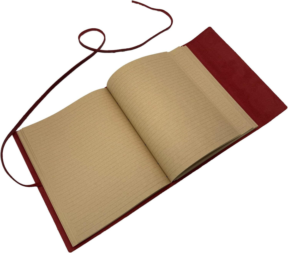 CooLeathor Large Notebook Journal - Genuine Leather Journals for Writing A4 Size Diary 8x10 Inch, Notepad For Women and Man, Gifts,Work,Travel Wine Red
