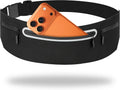 Running Belt for Men Women, Ultra-thin Run Belt with Pockets Secure Adjustable Fanny Pack Marathon Jogging Runners Belt for Phone, Keys & Essentials - Fits 6.9'' Phones (Black, X-Large)