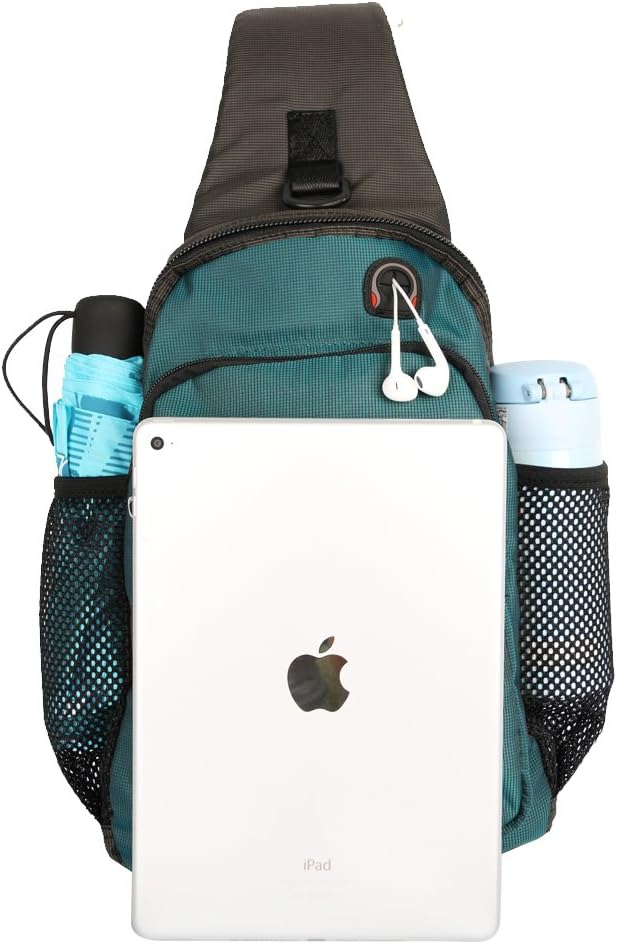 Crossbody Sling Bag Backpack for Men & Women Lake Blue