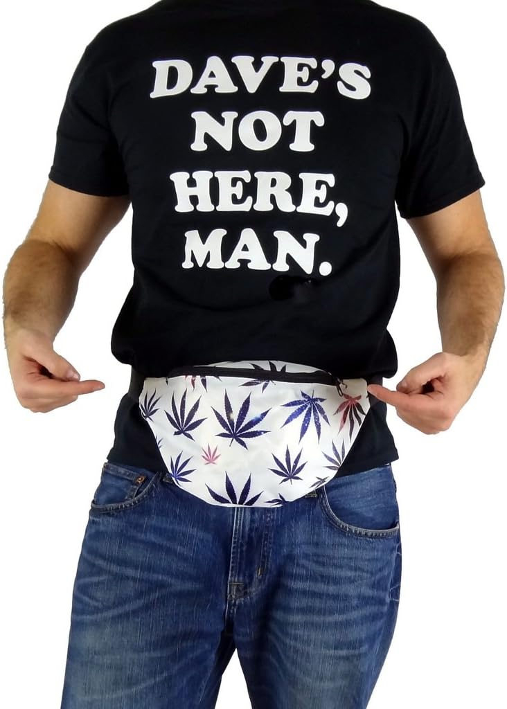 Funny Guy Mugs Galaxy Weed Fanny Pack