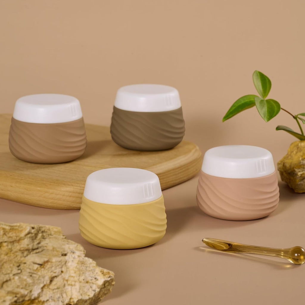 Eternal Moment Travel Containers for Toiletries 1.7 OZ Cosmetic Jar