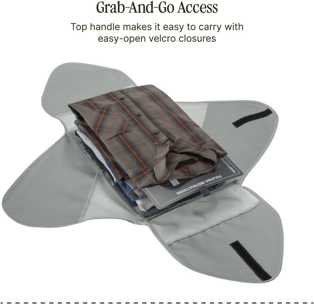 Eagle Creek Pack-It Reveal Garment Folder, Large, Storm Grey