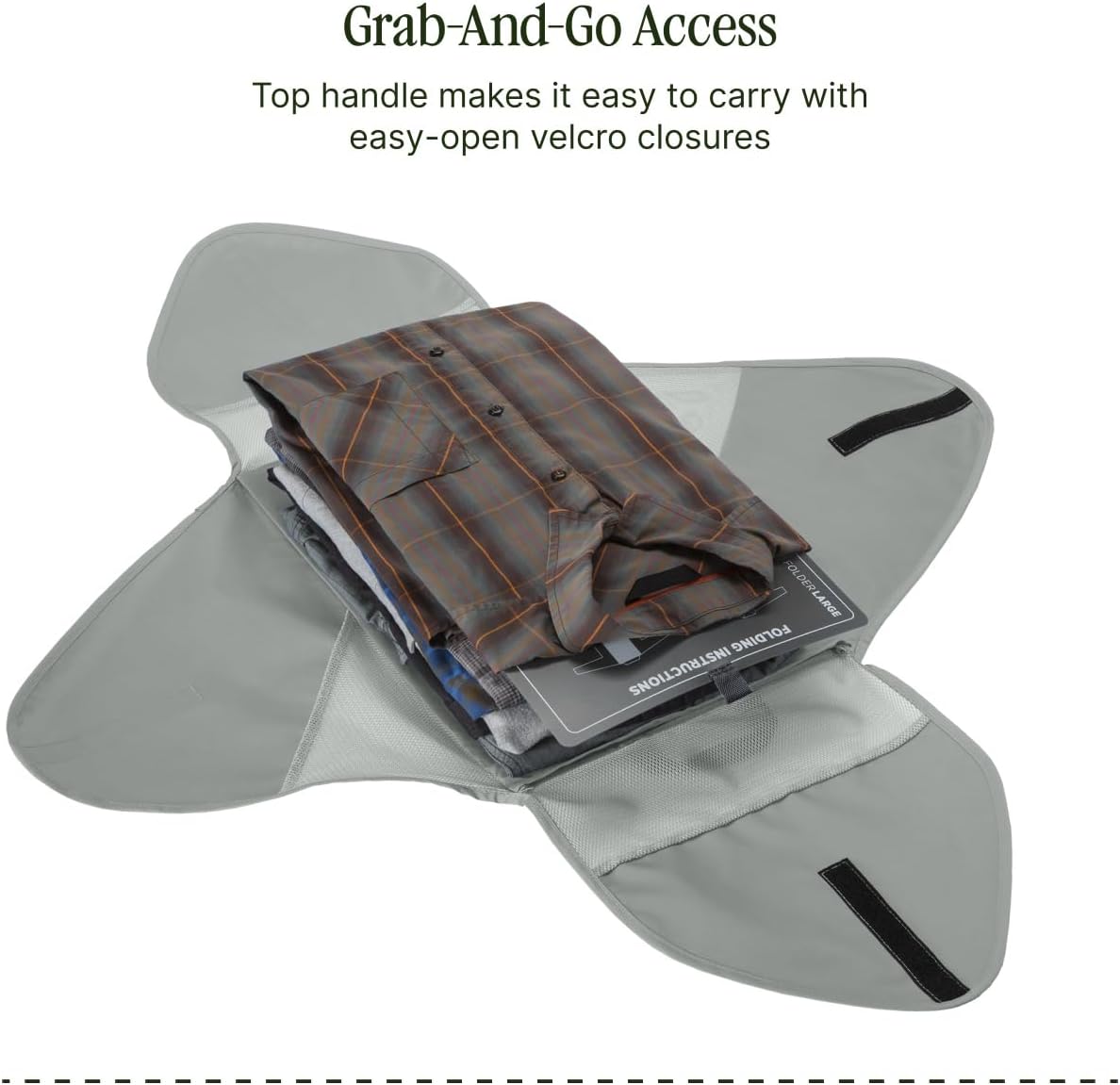 Eagle Creek Pack-It Reveal Garment Folder, Large, Storm Grey