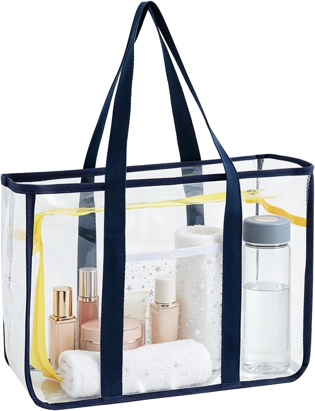 Waterproof Beach Bags for Women, Clear Tote Bag