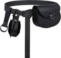 Black Renaissance Viking Pirate Belt Pouch 4pcs