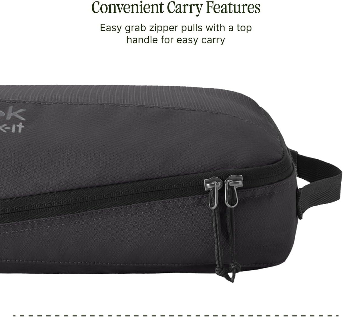 Eagle Creek Pack-It Reveal Cube Set, XS/S/M, Black