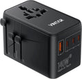 VINTAR 140W GaN Universal Travel Adapter for Europe/UK/US/AU 200+ Countries