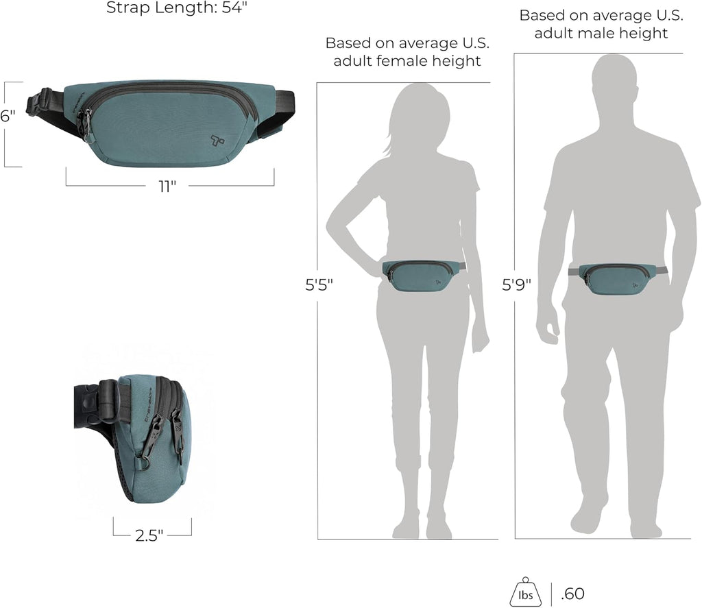 Travelon Anti-Theft The Voyages Waist Pack