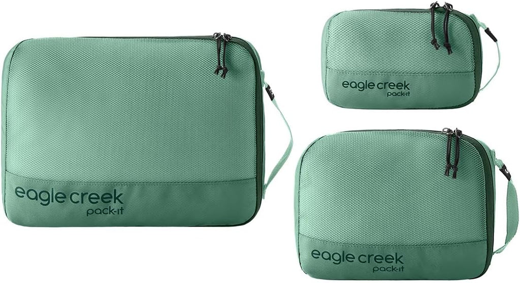 Eagle Creek Pack-It Reveal Cube Set, XS/S/M, Willow Green