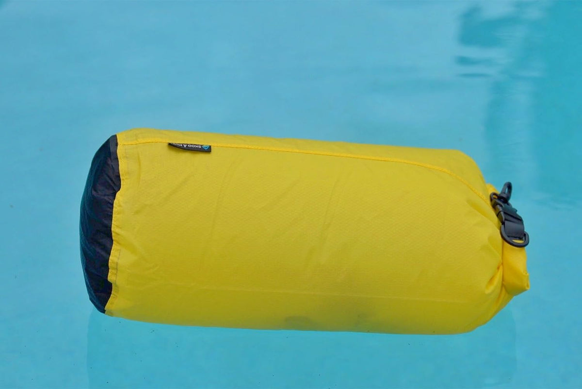 Såk Gear Skog Å Kust LiteSåk 2.0 Waterproof Ultralight Dry Bag | Yellow 2.0, 1.5 Liter