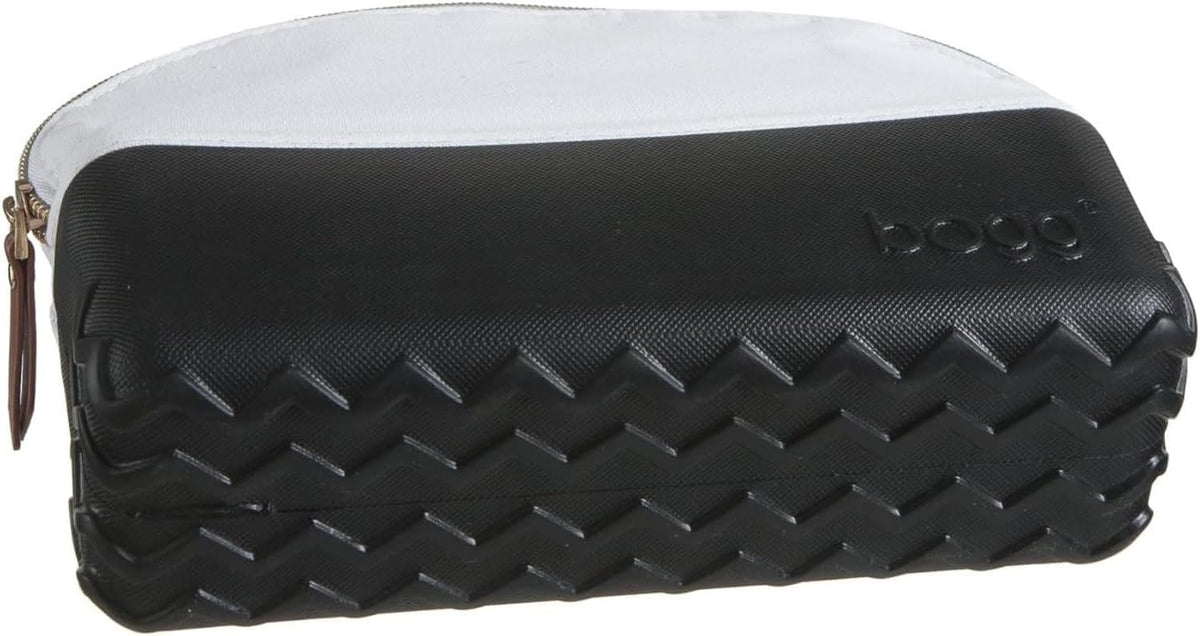 BOGG BAG - Beauty and the Bogg - LBD Black - Cosmetic Makeup Bag - 9in x 7in x 3in - Waterproof Pouch - Travel Organizer - Beauty Case