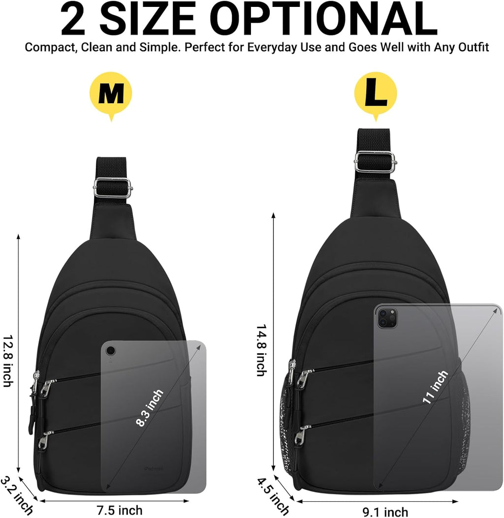 Tuwubi Crossbody Bags for Women, Sling Bag for Men