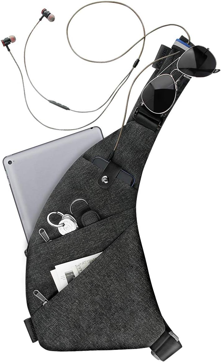 MRang Sling Crossbody Bags Trendy Travel Anti Theft Safe Purse Bags for Women Men Waterproof