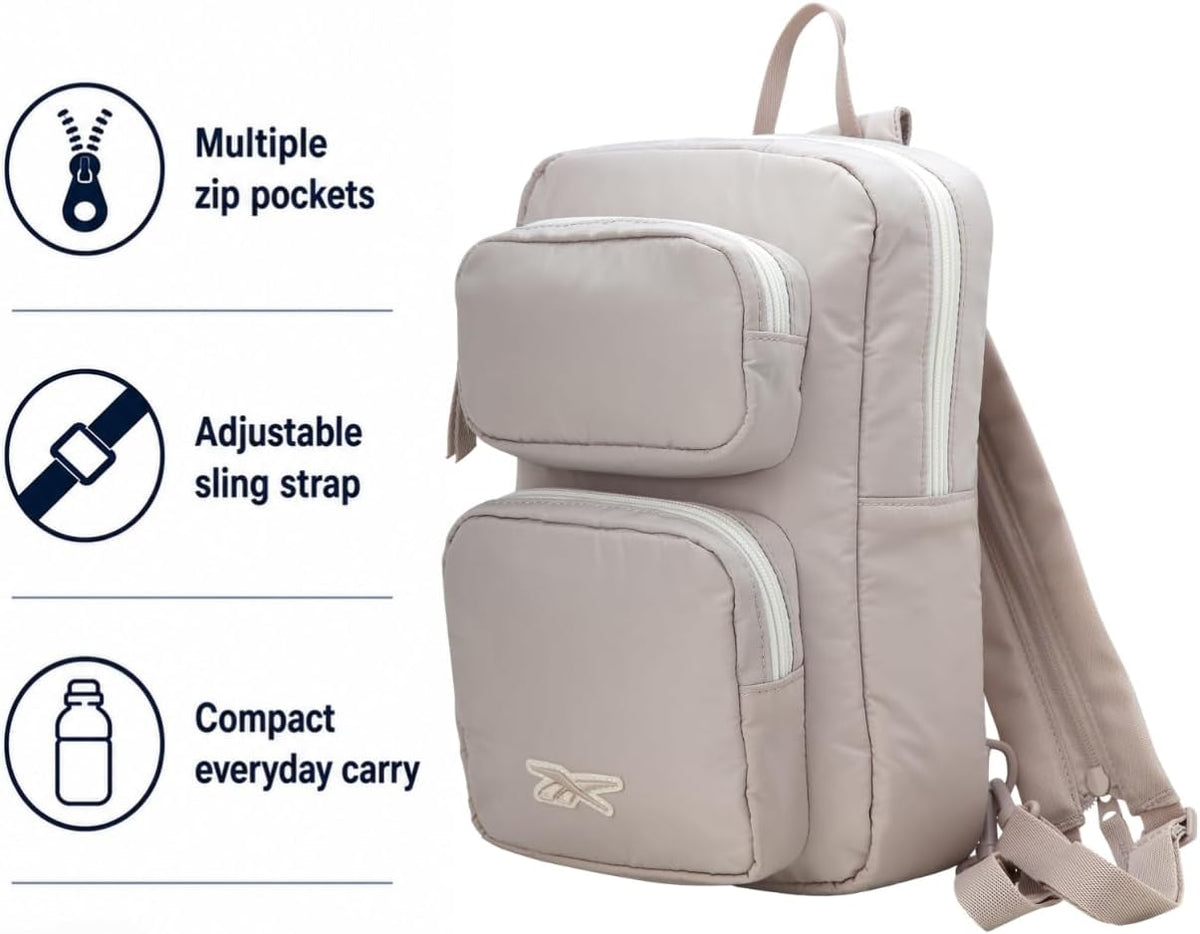 Reebok Crossbody Bags - Compact Multi-purpose Sling Bags for Women & Men