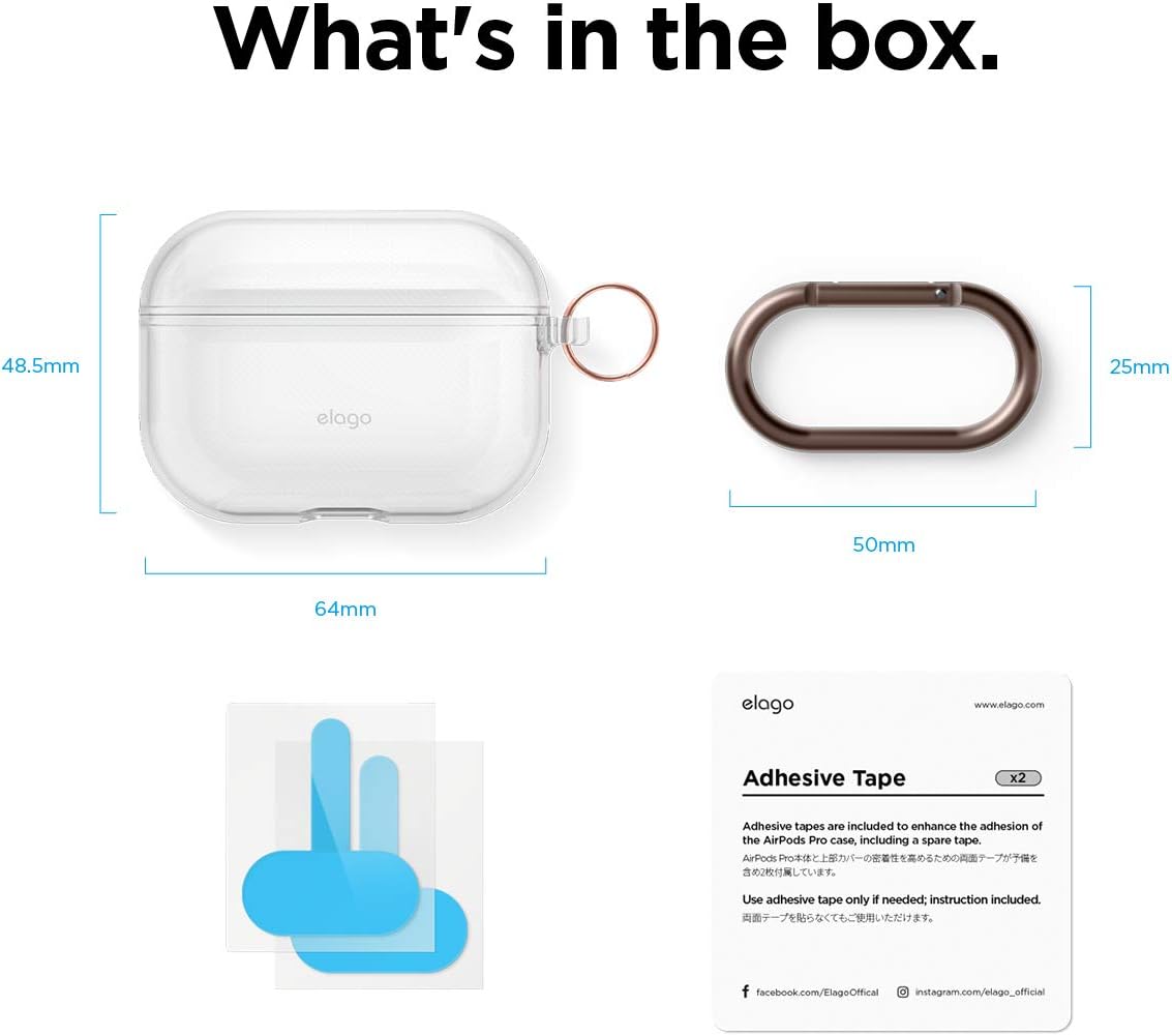 elago Clear Case for AirPods Pro