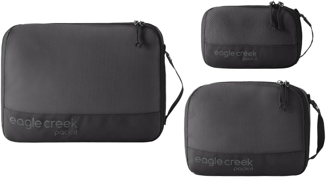 Eagle Creek Pack-It Reveal Cube Set, XS/S/M, Black