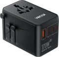 VINTAR 170W GaN Universal Travel Adapter for Europe/UK/US/AU 200+ Countries