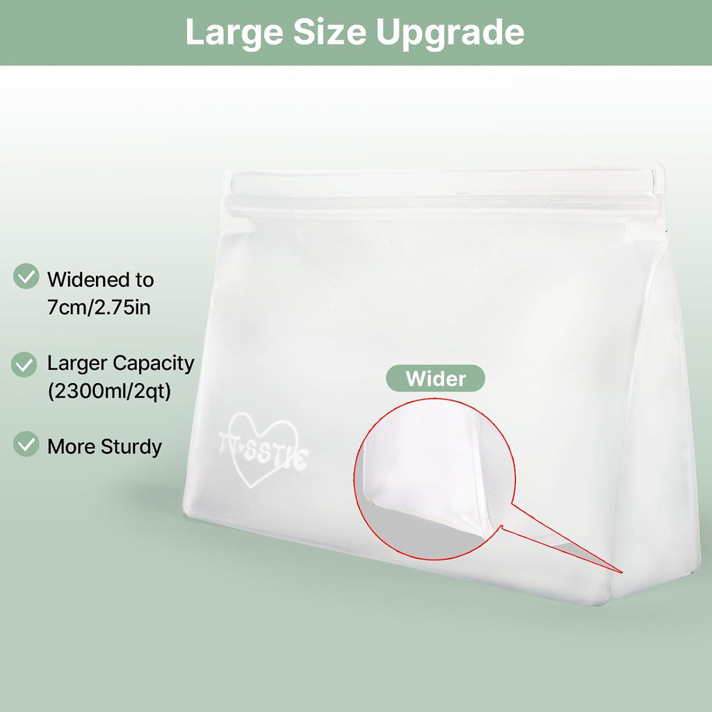 8 Pack Clear Toiletry bags, TSA Approved Quart Size Zipper Bags, PEVA Material BPA Free Leakproof Travel Makeup Cosmetic Bags, Carry on Airport Airline Compliant Bags for Wome&Men
