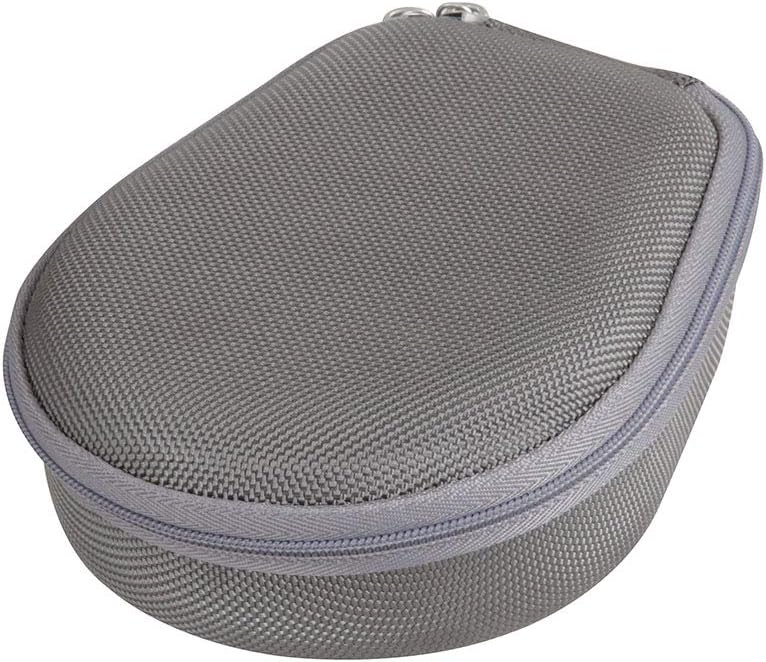 Hermitshell Case for AfterShokz Trekz Air/AfterShokz Aeropex/Titanium Mini/Shokz OpenRun Pro/SHOKZ OpenRun Pro 2 Open Ear Wireless Bone Conduction Headphones AS650 / AS800 (Grey)