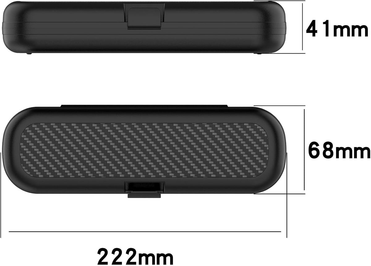 Easily cleaned Electric toothbrush Travel Container Case healthier intended for Oral-B PRO SMART GENIUS SERIES for Aquasonic Black Series for Philips Sonicare 4100/6100/9000/9900/7500 (1)