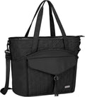 Lexeeco Tote Bag for Women,Travel Work Tote Zipper Purse with Cup Holder