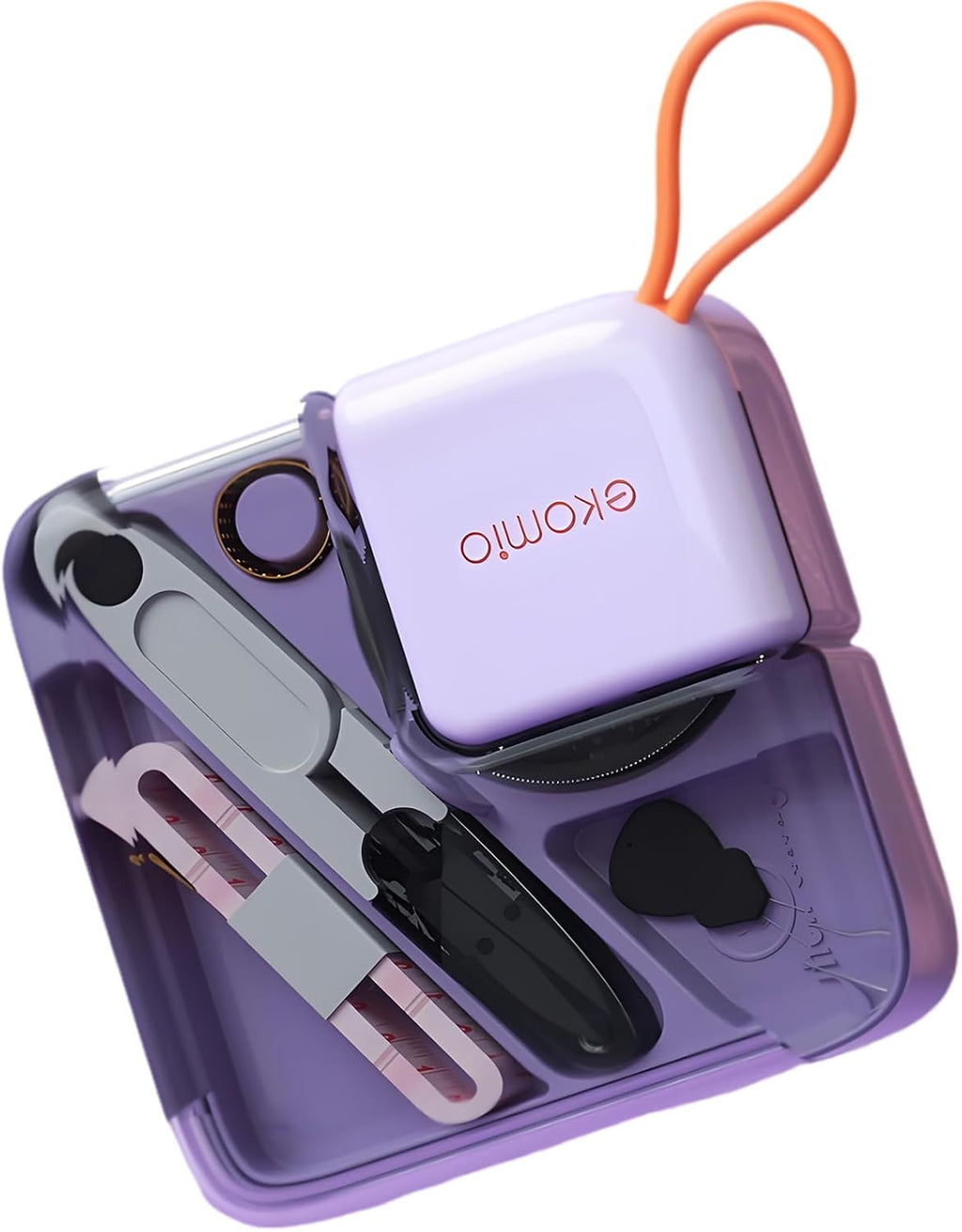 Sewing Kit, Needle and Thread Kit with Travel Sewing Supplies and Accessories for Adults,Kids,Beginner with Scissors,Sewing Needles Thimble,Thread,Seam RipperTape Measure etc (Purple)