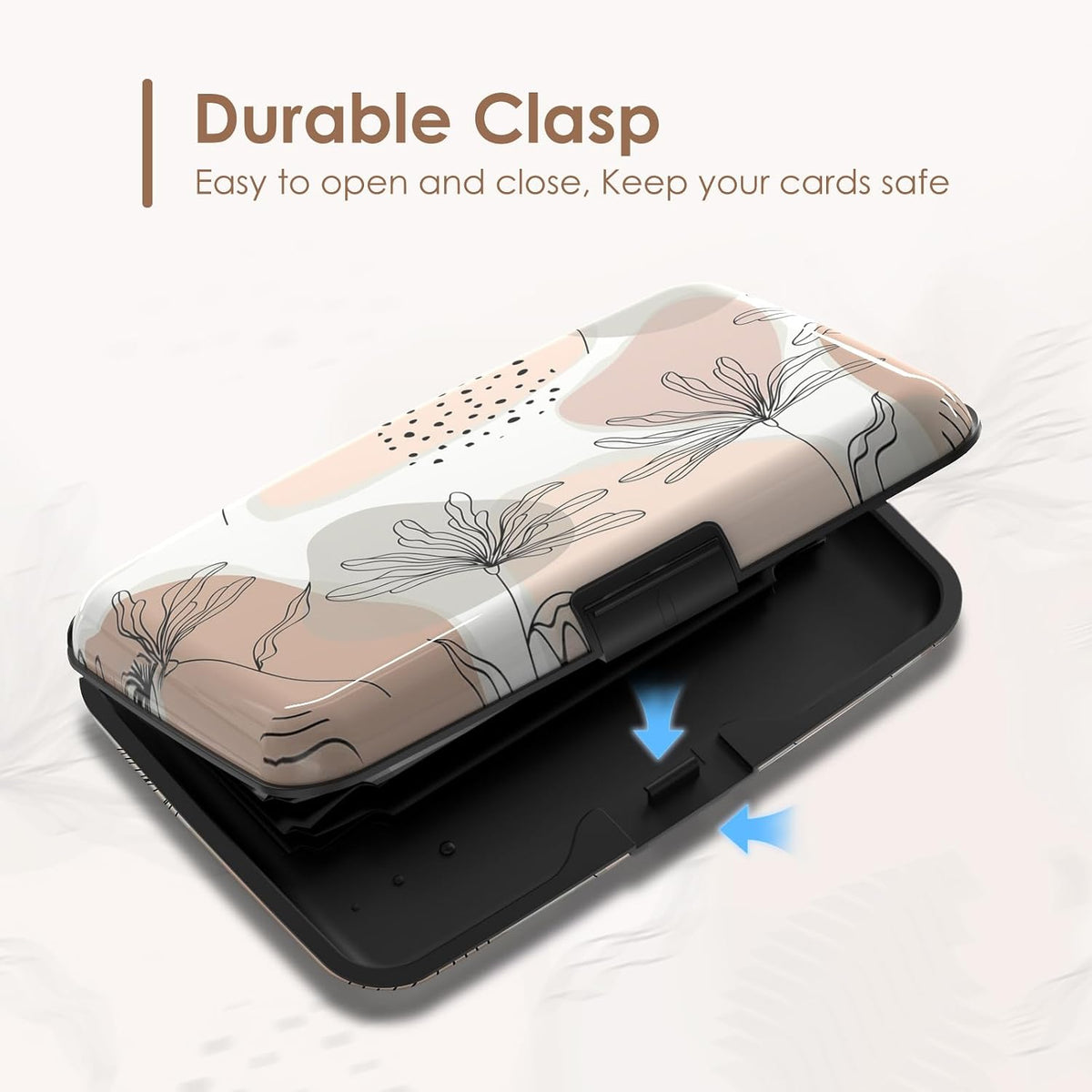 RFID Blocking Credit Cards Holder Mini Metal Business Card Case