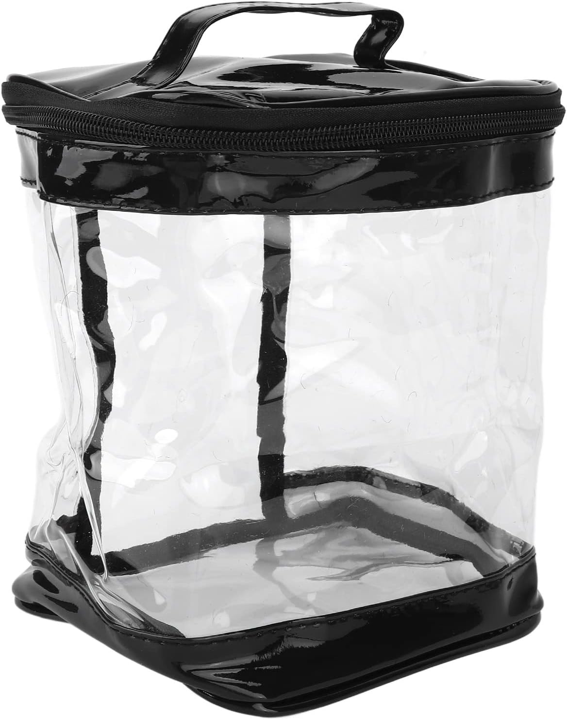 Clear Toiletry Bag, Thick Transparent PVC Travel Organizer