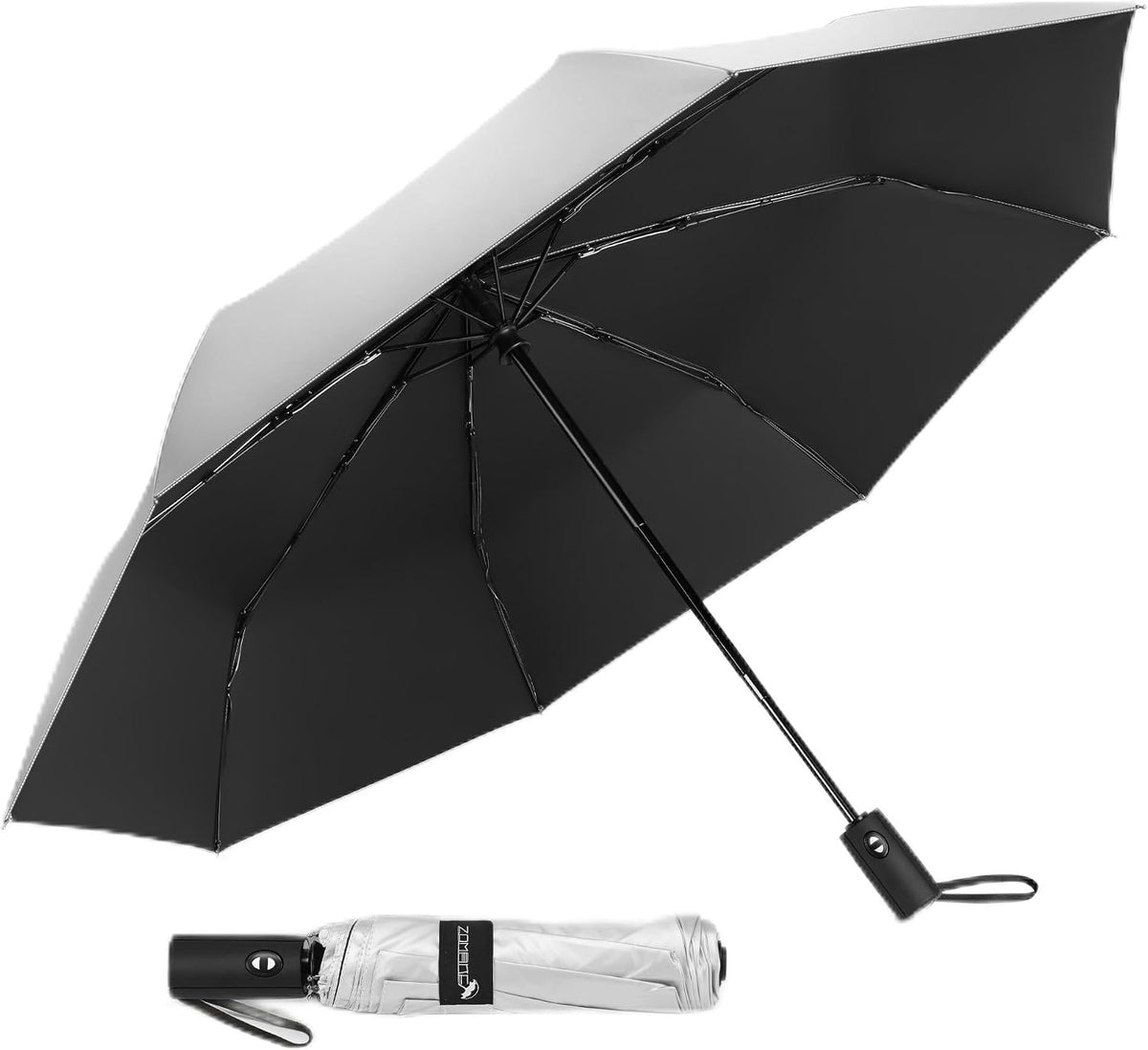 ZOMAKE UV Umbrella for Sun Protection, Travel Compact Sun Umbrellas 46Inch