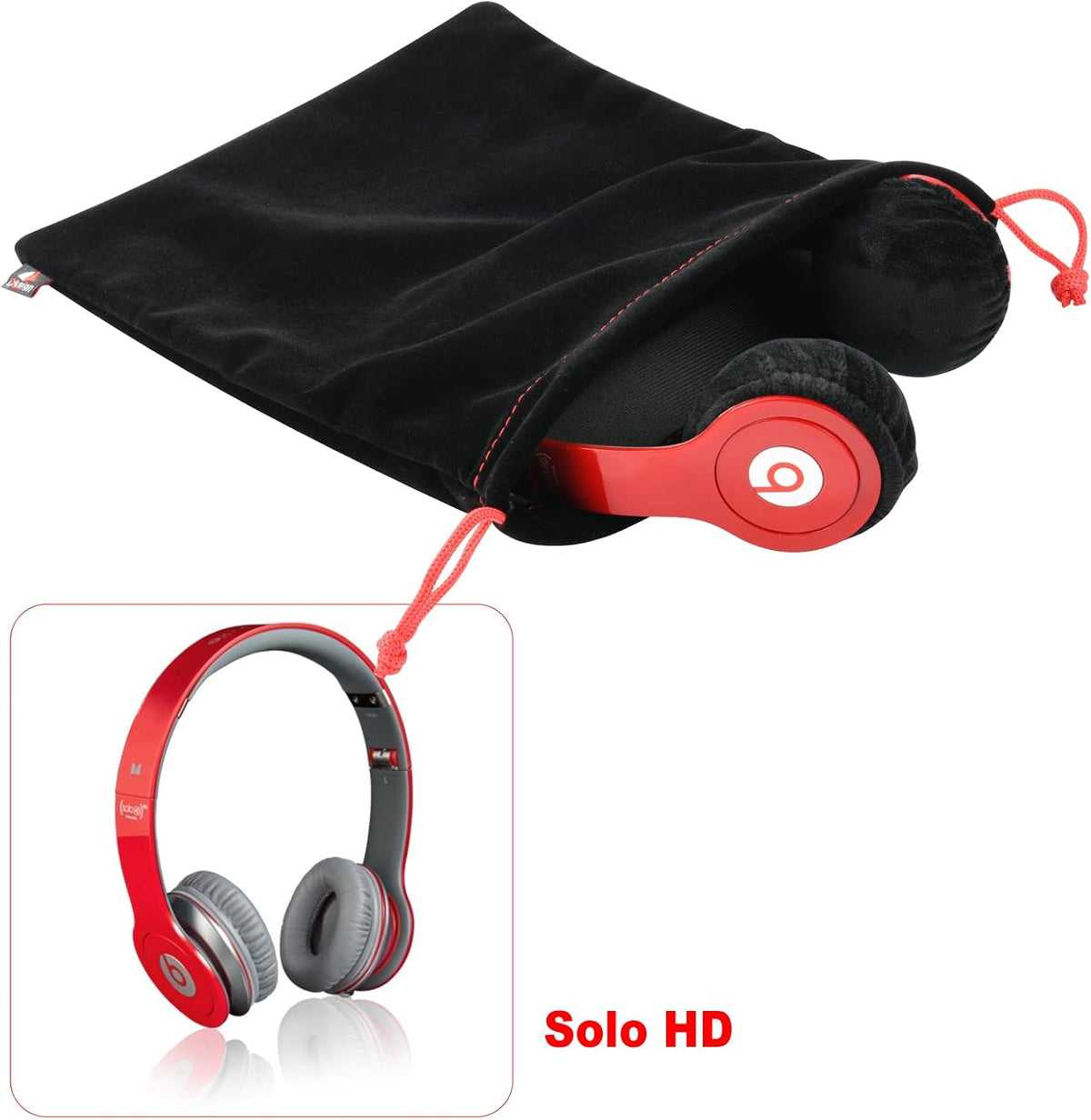 Universal Headphone Protection Pouch Bag 11 x 9.25 in (Large)