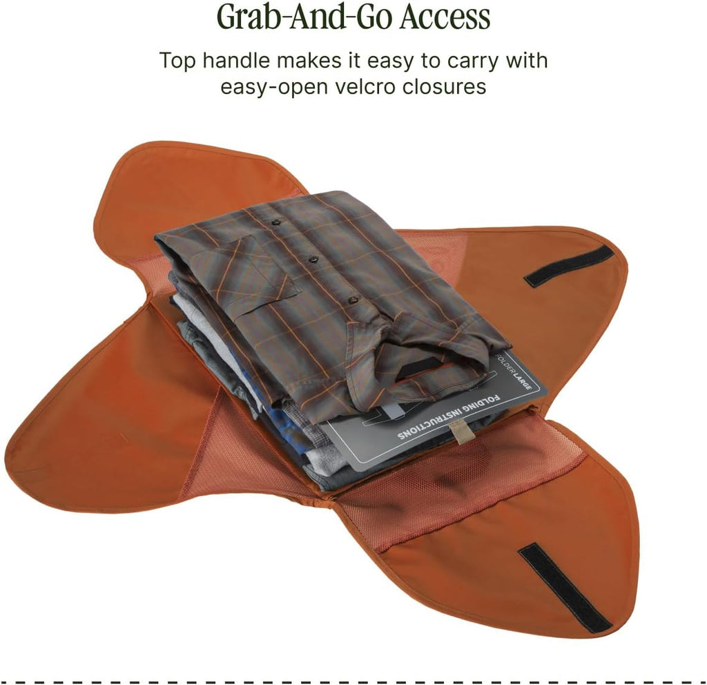 Eagle Creek Pack-It Reveal Garment Folder, Large, Mandarin