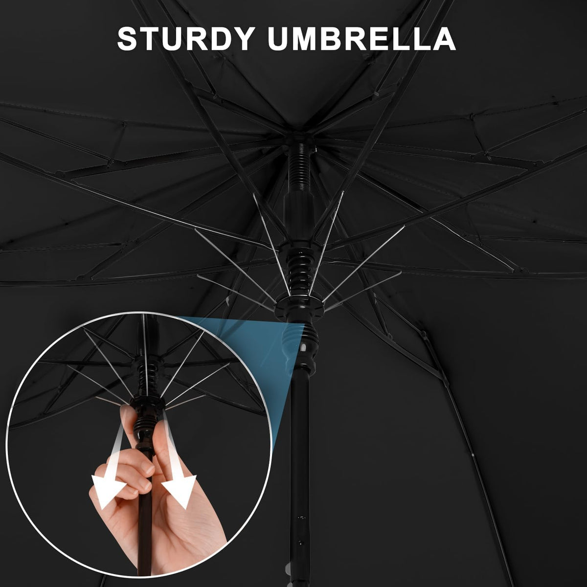 Duck Umbrella Travel Size Cute Compact Portable Waterproof for Kids Gifts