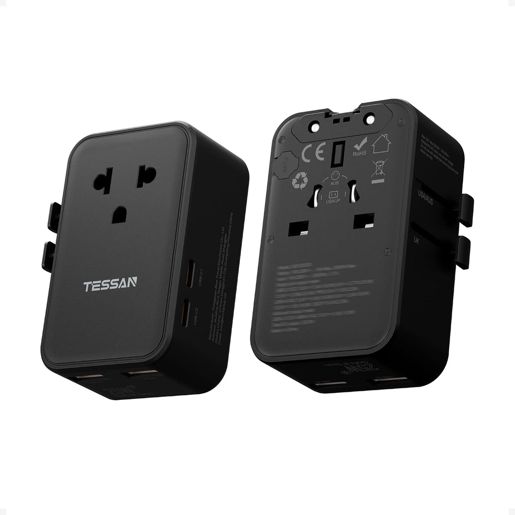 TESSAN International Power Adapter PD 25W, Black