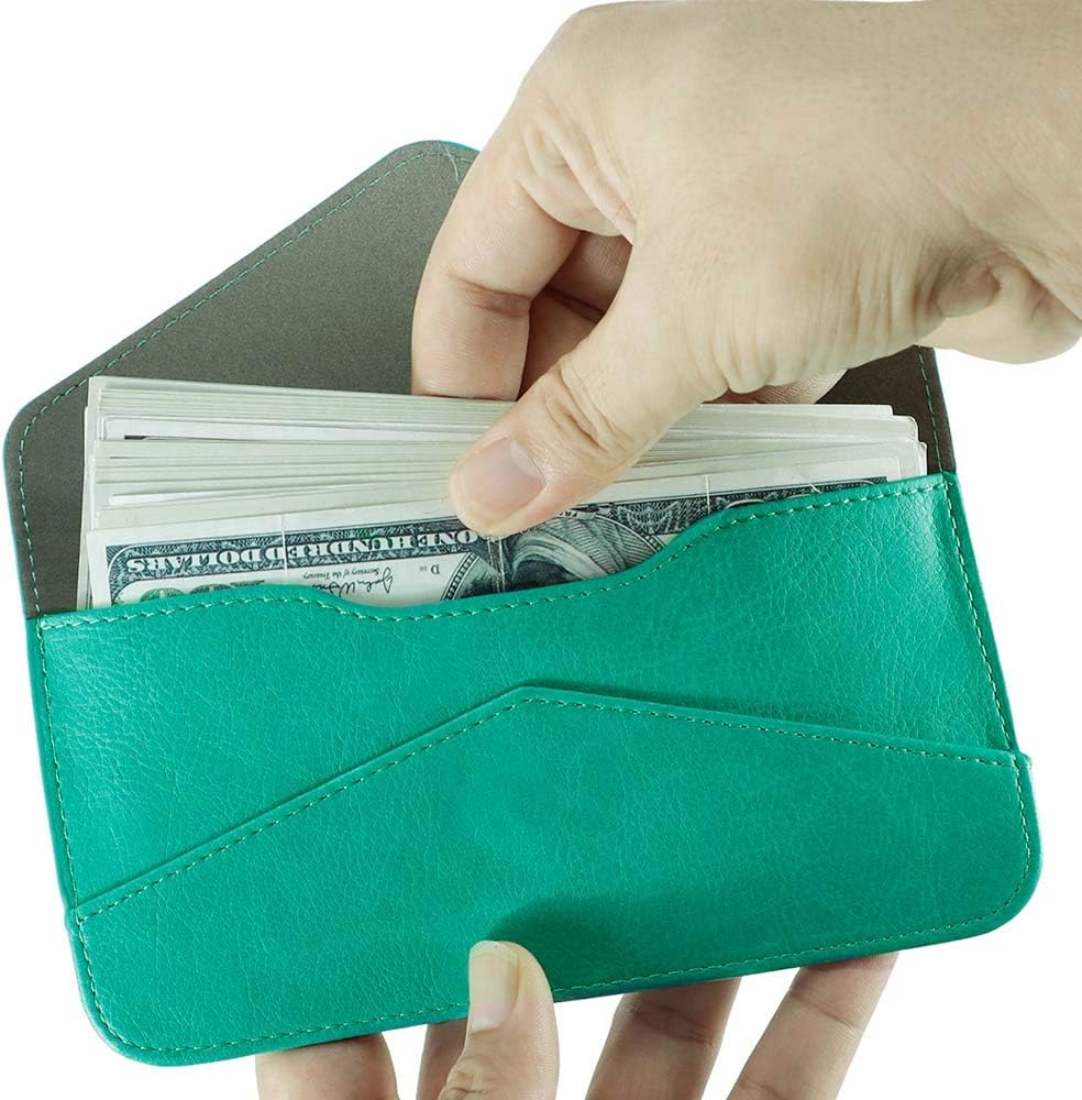 XEYOU Women's Card Wallet Envelope Style Credit Card Holder Cute Cash Wallet for Ladies