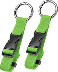 2 Pack Adjustable Luggage Connector Straps for Suitcases - Jacket Gripper