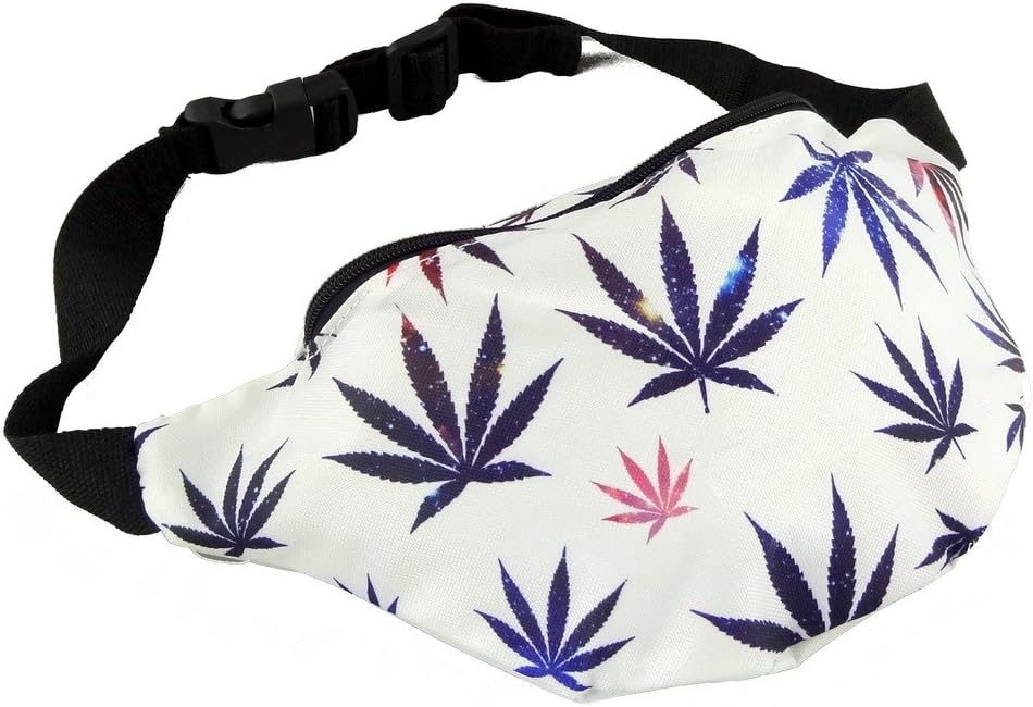 Funny Guy Mugs Galaxy Weed Fanny Pack