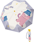 Cute Cartoon Umbrella, UPF 50+ Compact for Women