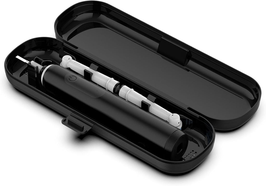 Easily cleaned Electric toothbrush Travel Container Case healthier intended for Oral-B PRO SMART GENIUS SERIES for Aquasonic Black Series for Philips Sonicare 4100/6100/9000/9900/7500 (1)