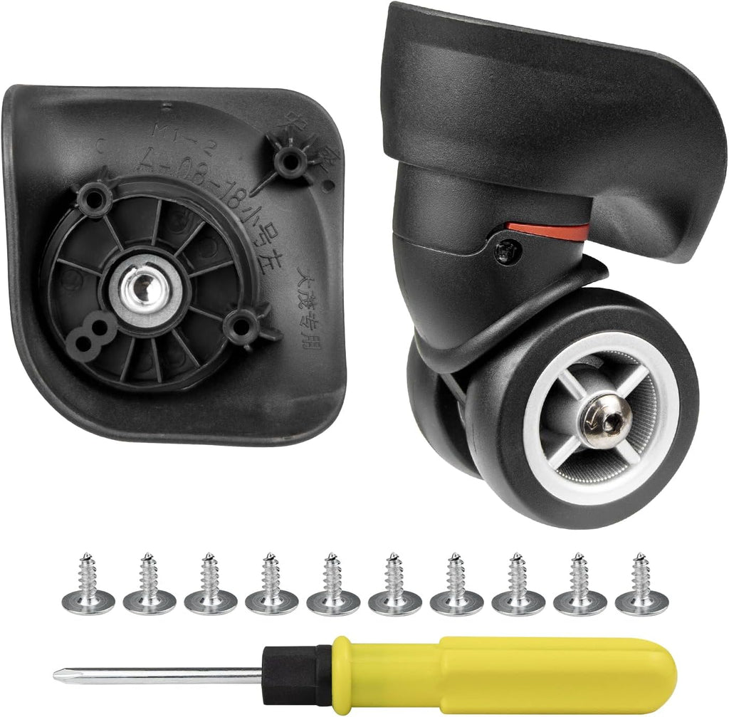 Wheels for Skyway Luggage, Replacement Kit for Suitcase(A08-18-Small)